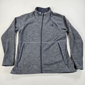 The North Face Full Zip Fleece Canyonlands Dark Grey Jacket Women's Size XL